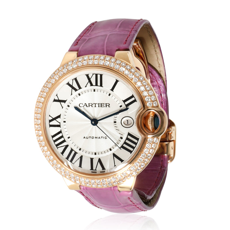 Cartier Ballon Bleu WE900851 Unisex Watch in  Rose Gold fv