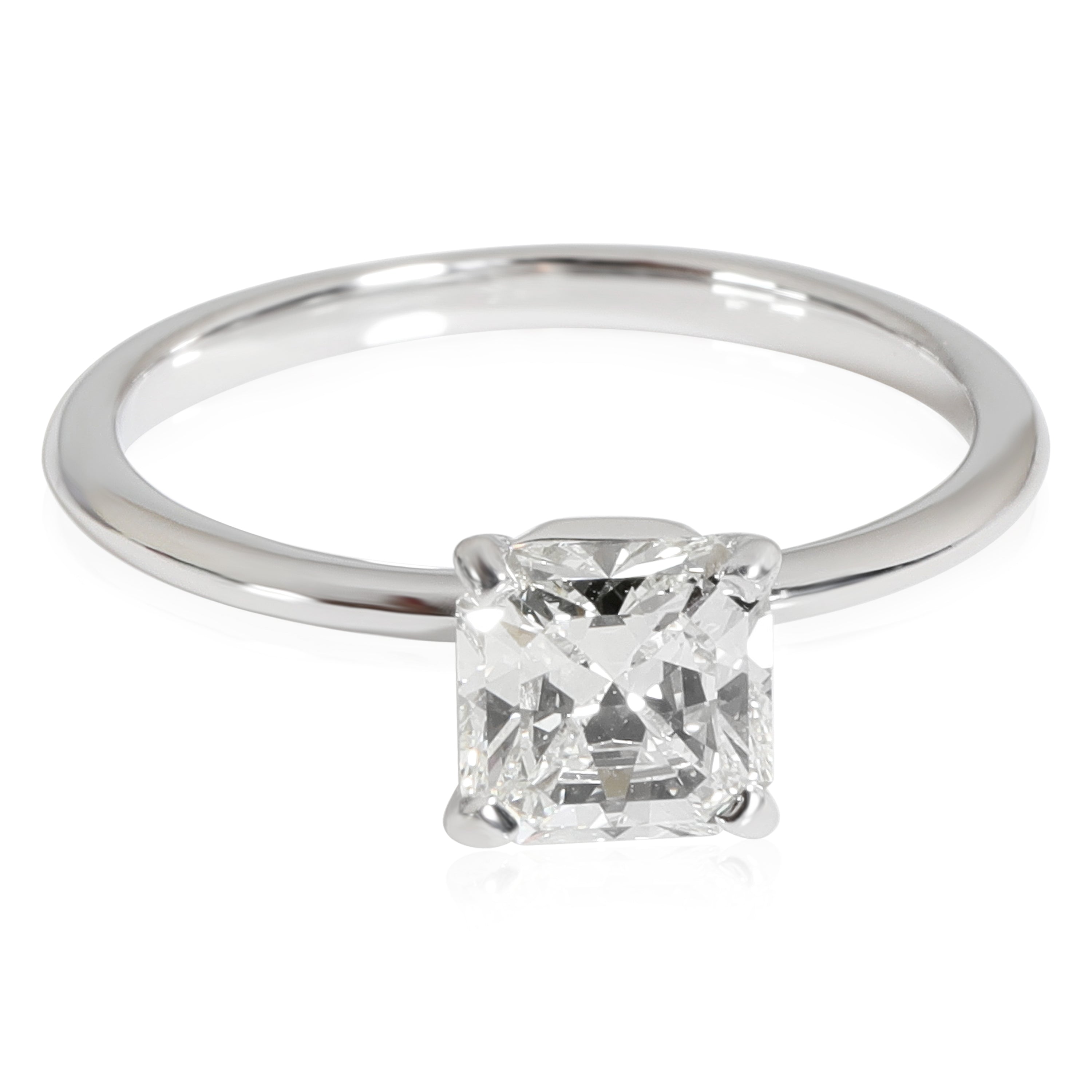 Tiffany & Co. 1.01 ct Cut Cornered Square Mixed Cut Diamond True Engagement Ring fv