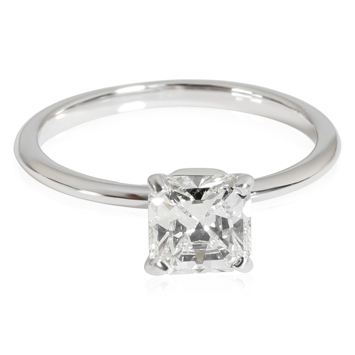 Tiffany & Co. 1.01 ct Cut Cornered Square Mixed Cut Diamond True Engagement Ring fv
