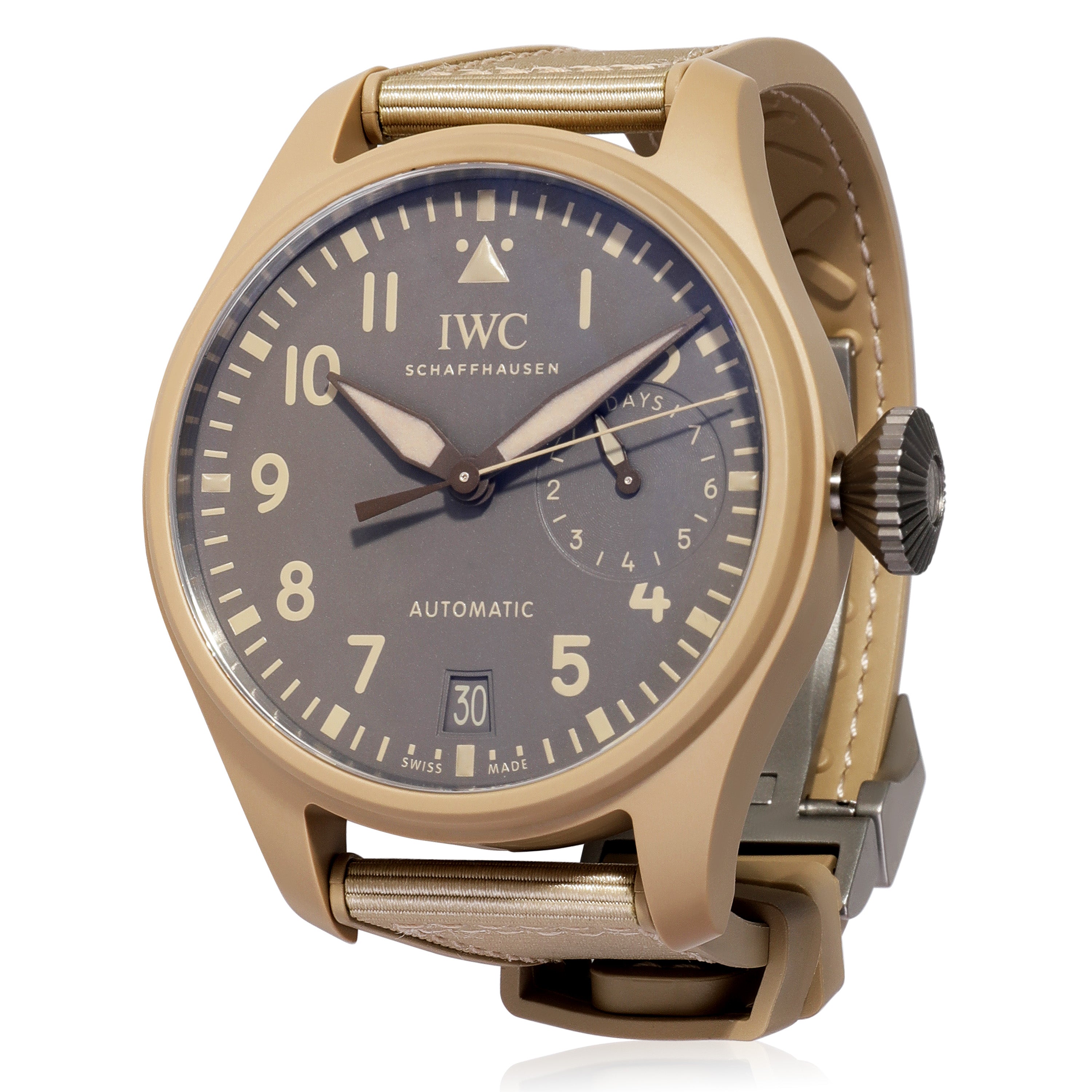 IWC Big Pilot Top Gun Mojave Desert Edition IW506003 Men's Watch in  Ceramic fv