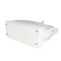 Hermès White Togo Retourne Kelly 35 PHW Handbag clasp