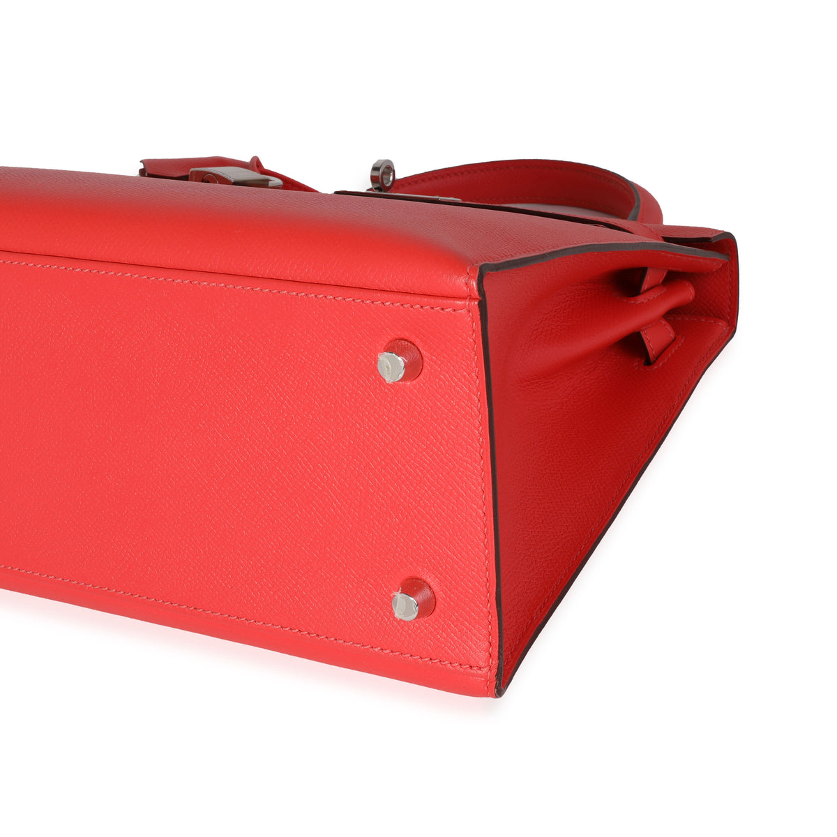 Hermès Rose Jaipur Epsom Sellier Kelly 28 PHW Handbag clasp