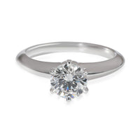 Tiffany & Co. 0.93 ct Round Brilliant Diamond Engagement Ring fv