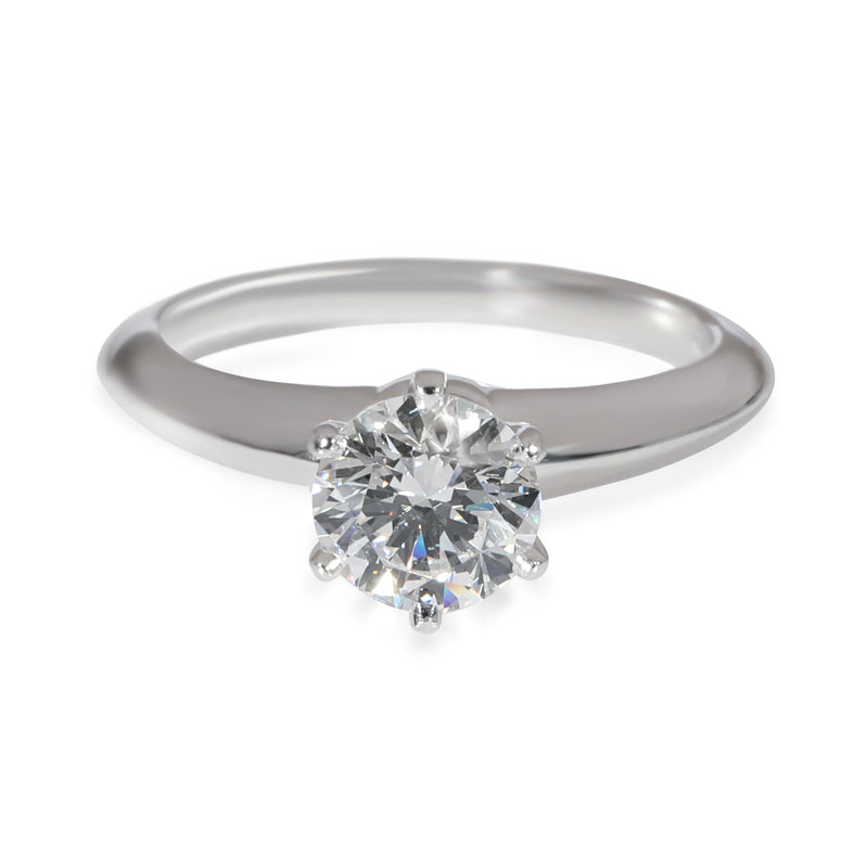Tiffany & Co. 0.93 ct Round Brilliant Diamond Engagement Ring fv
