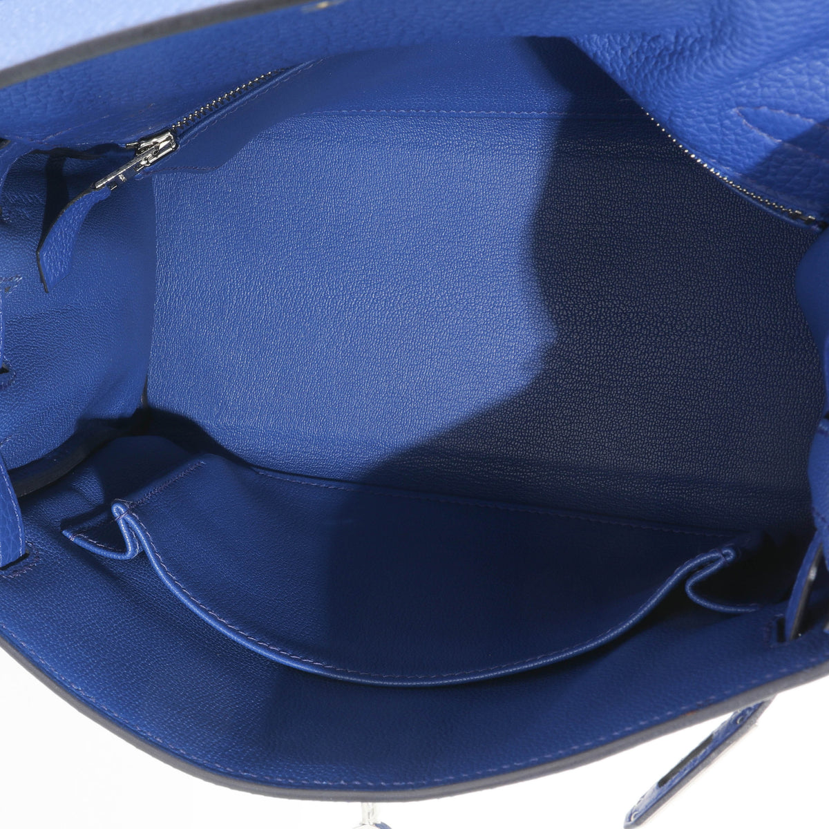 Hermès Bleu Royal Togo Kelly Retourne 25 PHW Handbag ad1