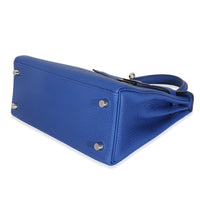 Hermès Bleu Royal Togo Kelly Retourne 25 PHW Handbag box