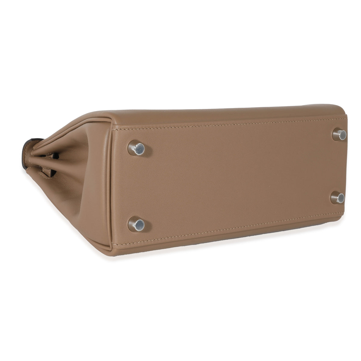 Hermès Beige De Weimar Swift Retourne Kelly 25 PHW Handbag clasp