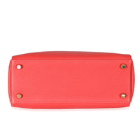 Hermès Geranium Togo Retourne Kelly 25 GHW Handbag pv