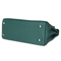 Hermès Malachite Togo Retourne Kelly 25 PHW Handbag box