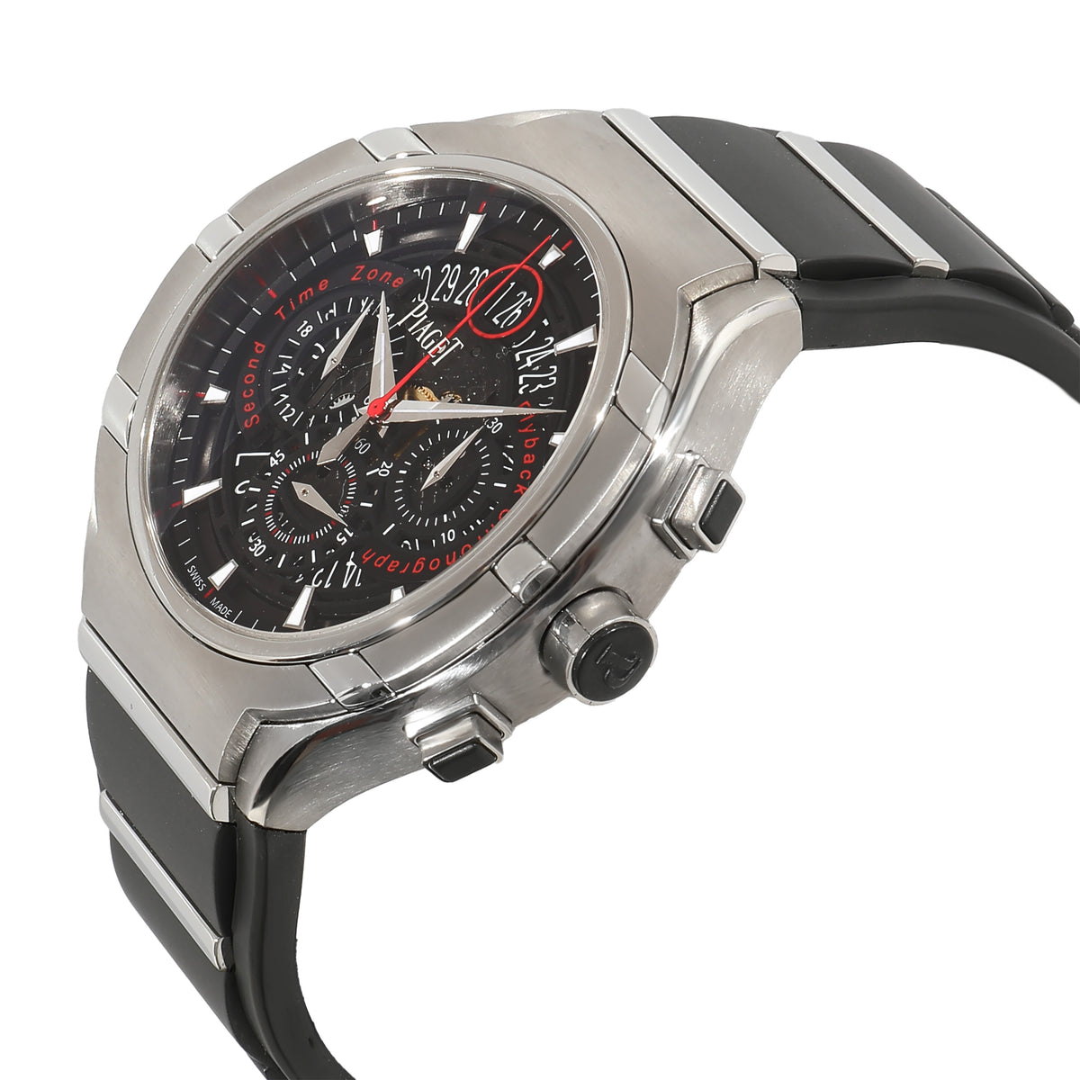 Piaget Polo FortyFive GOA34002 Men's Watch in  SS/Titanium lv