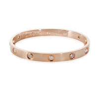 Rose Gold Diamond Love Bracelet