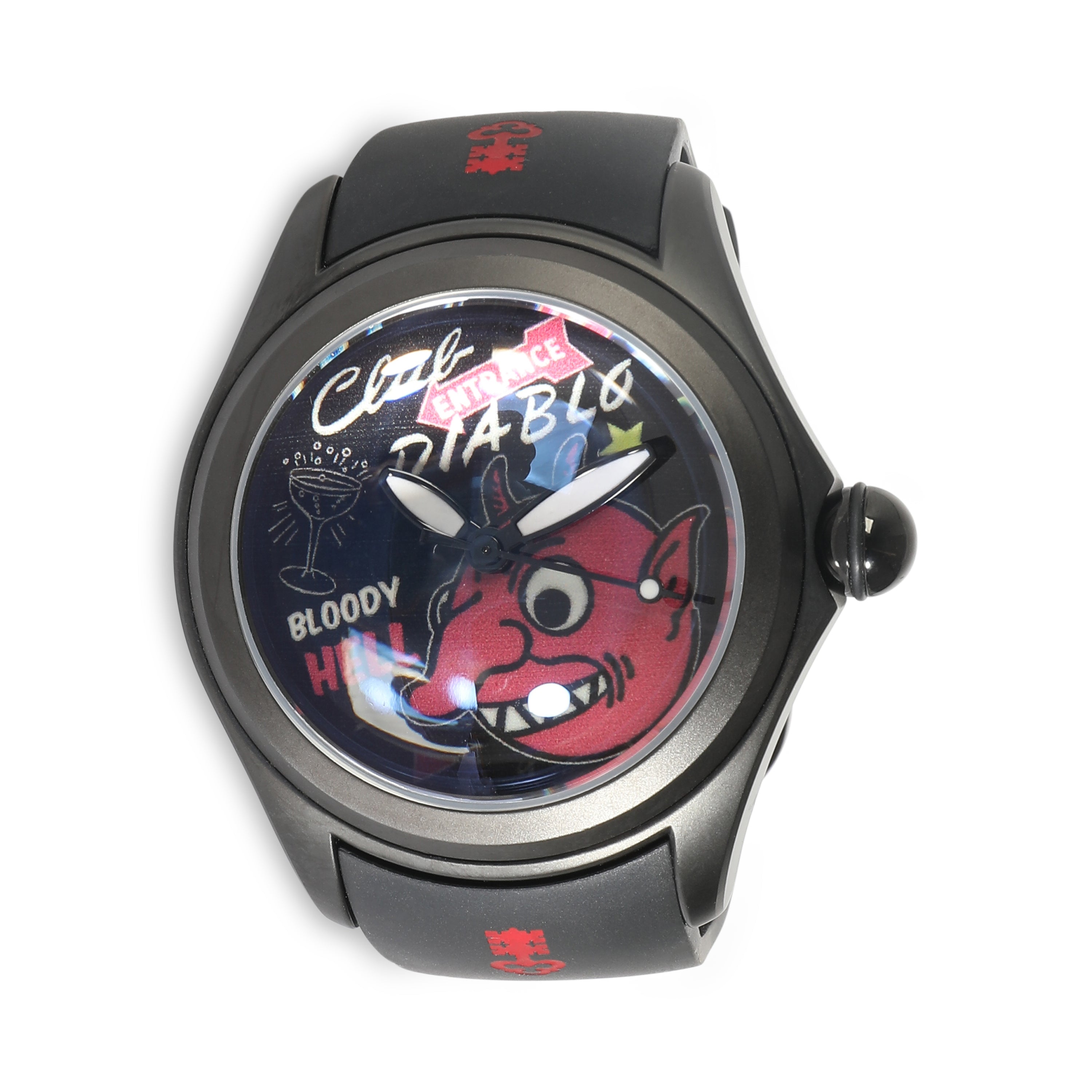 Corum Pop De La Nuez Club Diablo 082.310.98/037 PO01 Unisex Watch in  PVD fv