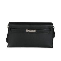 Hermès Black Chevre Chamkila Kelly Elan PHW Handbag bv