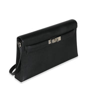 Hermès Black Chevre Chamkila Kelly Elan PHW Handbag pv