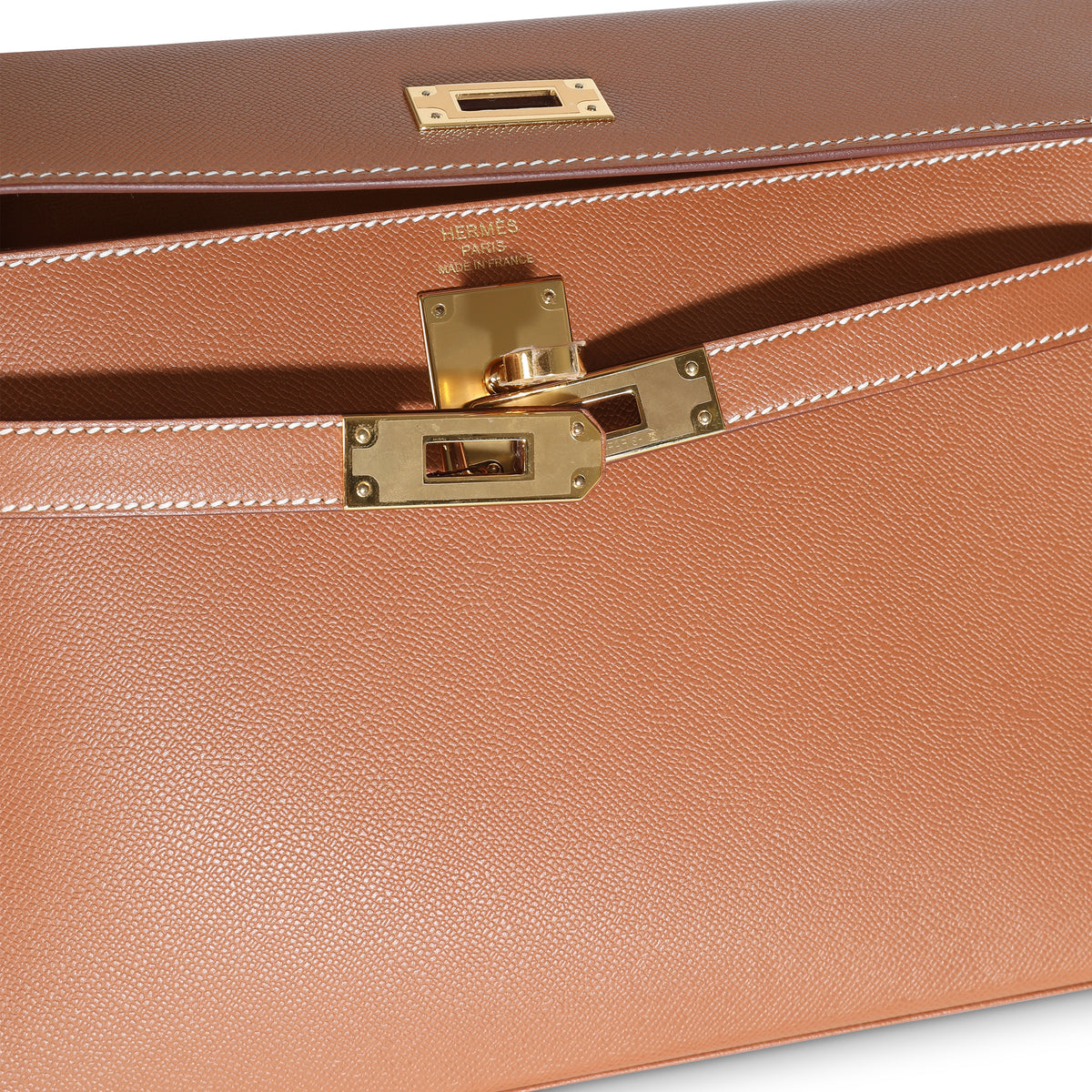 Hermès Gold Madame Kelly Elan GHW Handbag av