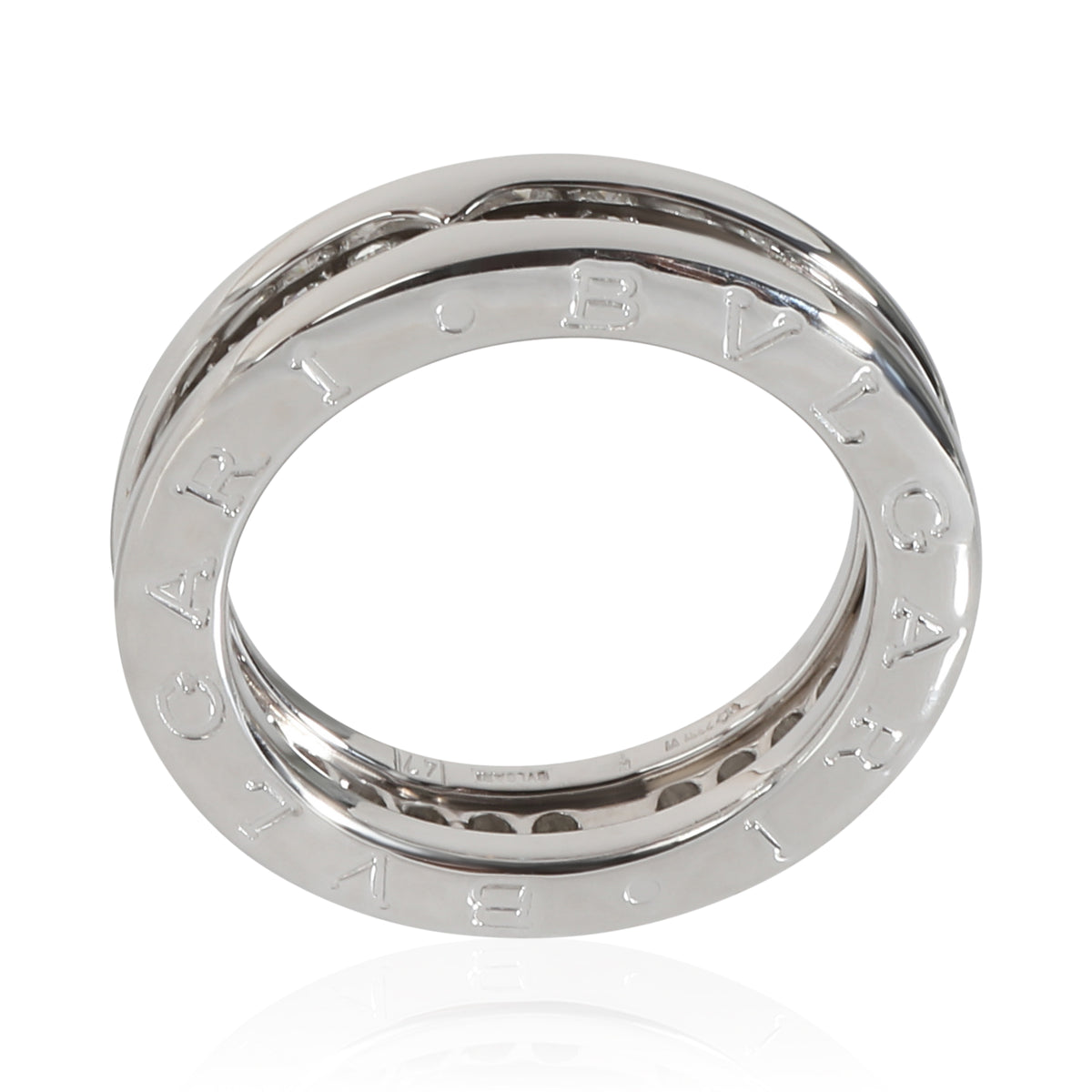 B.zero1 Ring in 18k White Gold 0.45 CTW