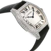 Cartier Tortue de  WA504351 Unisex Watch in 18kt White Gold rv