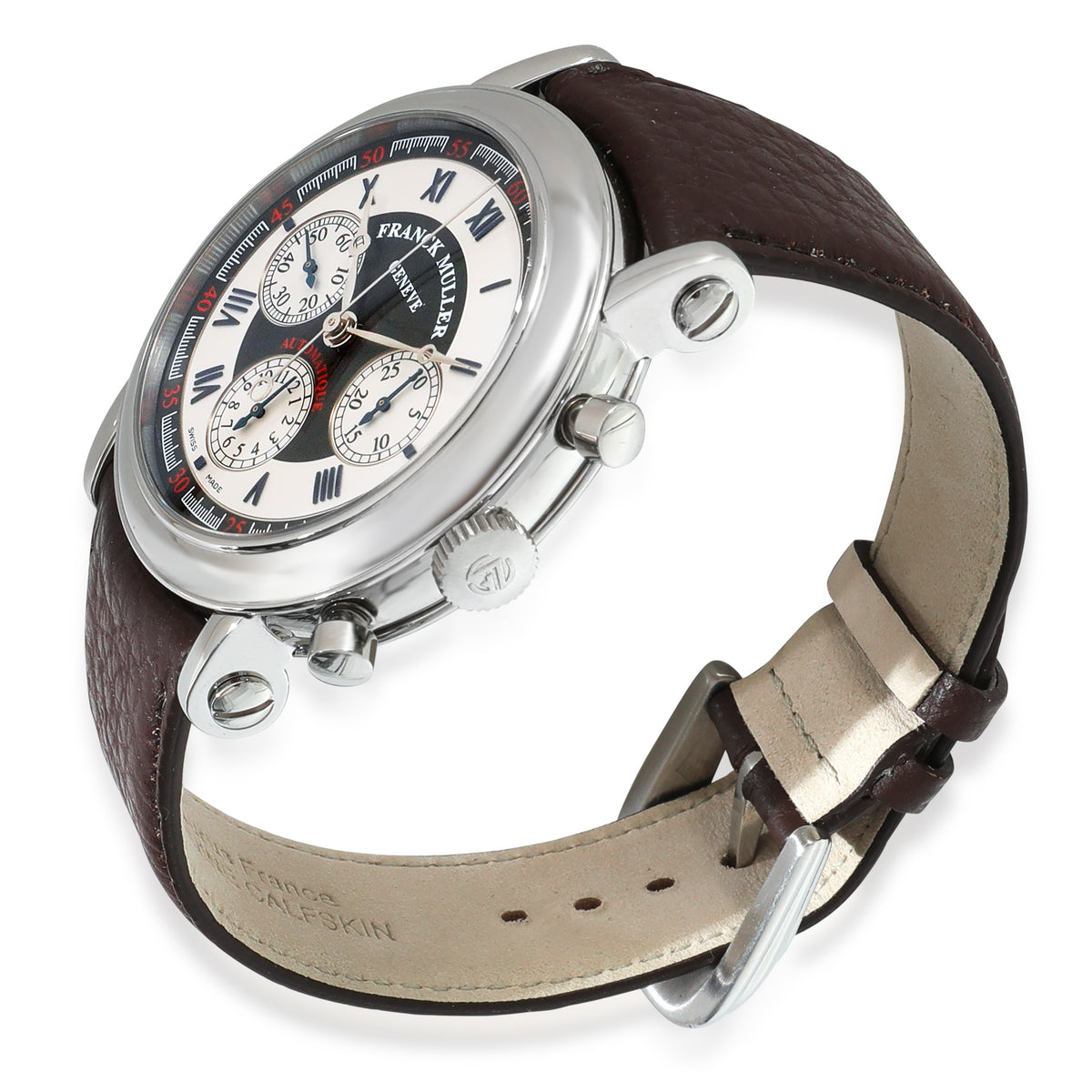 Franck Muller Ronde Chronograph 7002 CC Men's Watch in  Stainless Steel lv