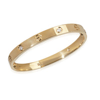 Cartier Yellow Gold Diamond Love Bracelet pv
