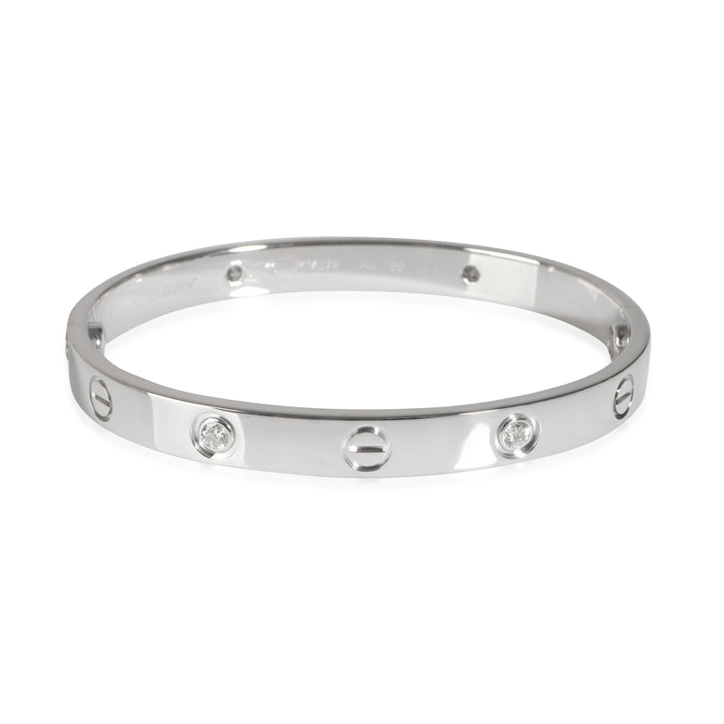 White Gold Diamond Love Bracelet