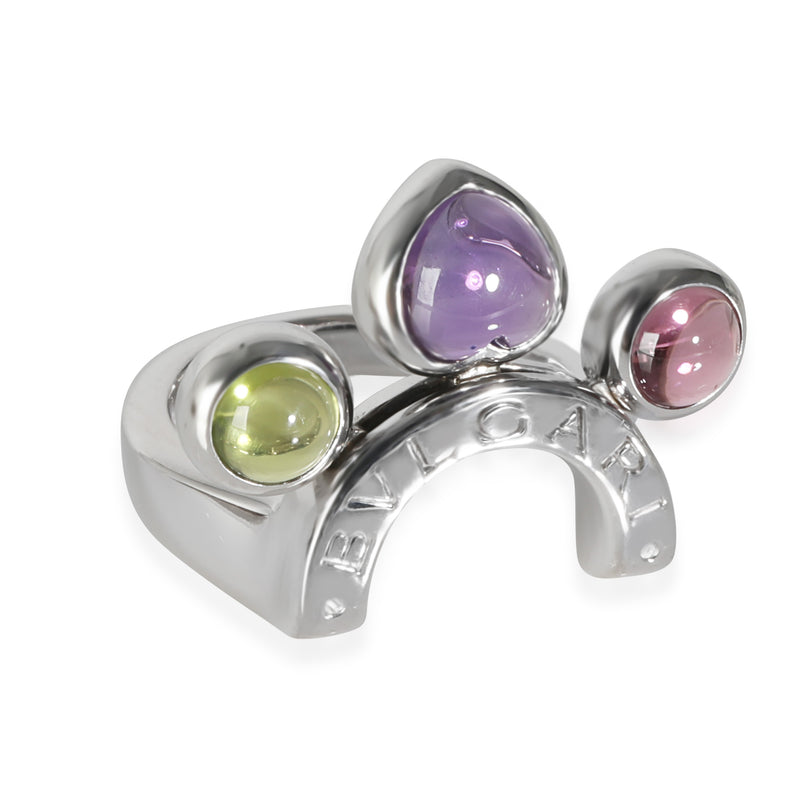 BVLGARI Allegra Ring in 18k White Gold fv