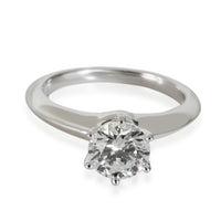 Tiffany & Co. Tiffany Solitaire Engagement Ring in  Platinum H VS2 1.02 CTW fv