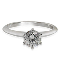 Tiffany & Co. 0.95 ct Round Brilliant Diamond Engagement Ring fv