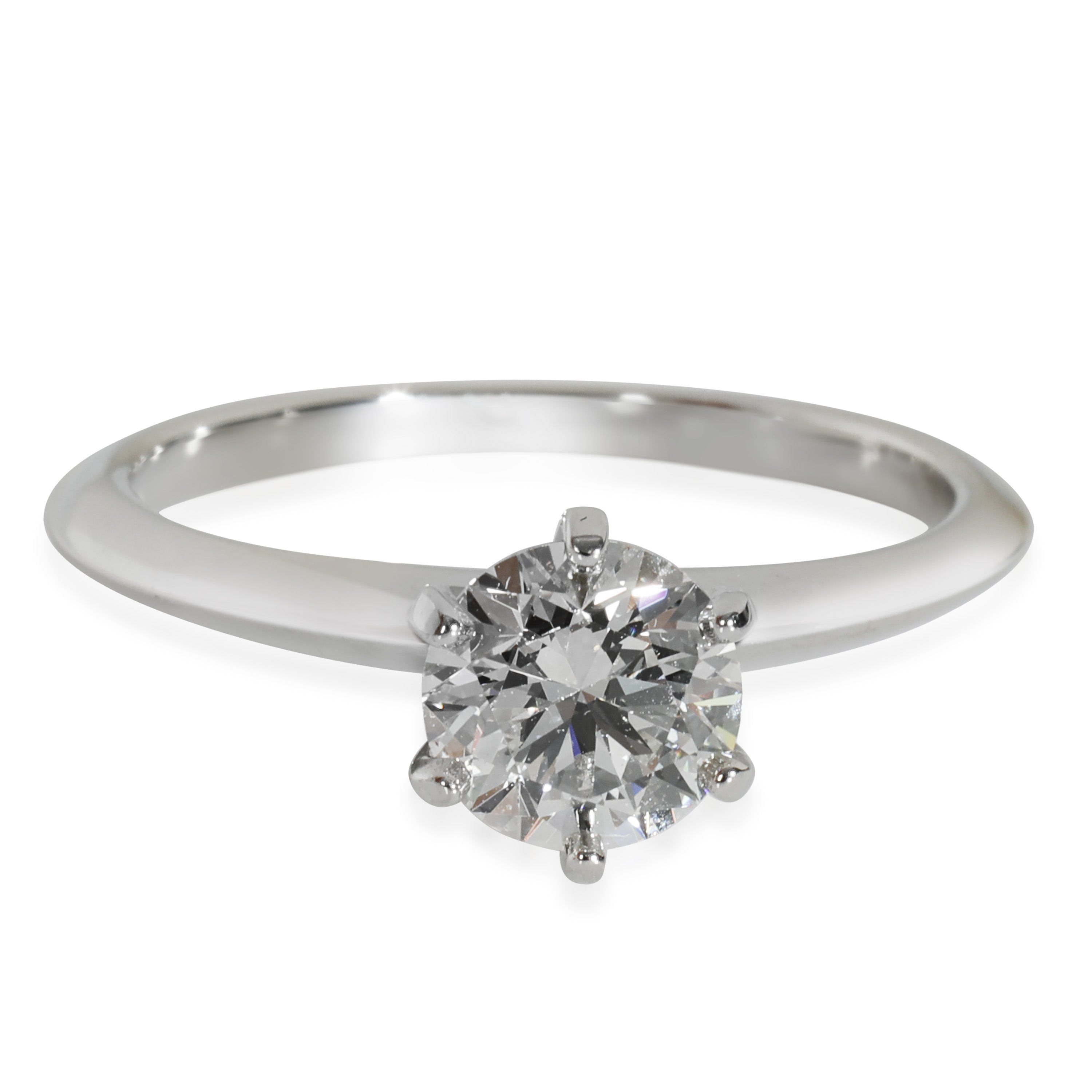 Tiffany & Co. 0.95 ct Round Brilliant Diamond Engagement Ring fv