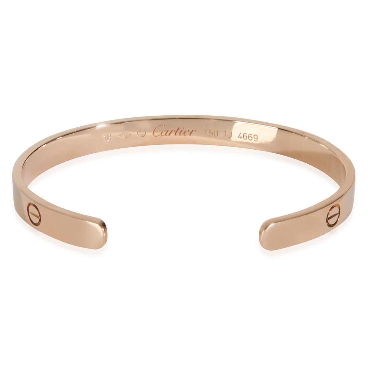 Cartier Rose Gold  Love Cuff Bracelet bv