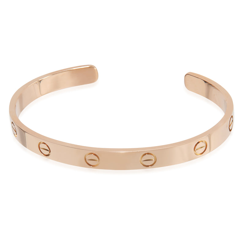 Cartier Rose Gold  Love Cuff Bracelet fv