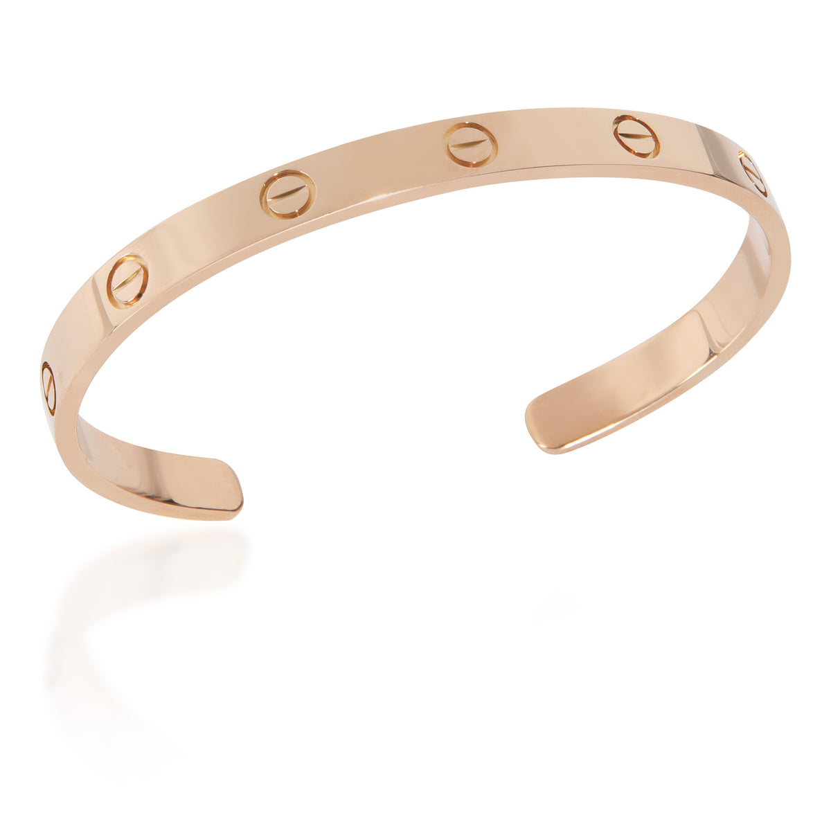 Cartier Rose Gold  Love Cuff Bracelet pv