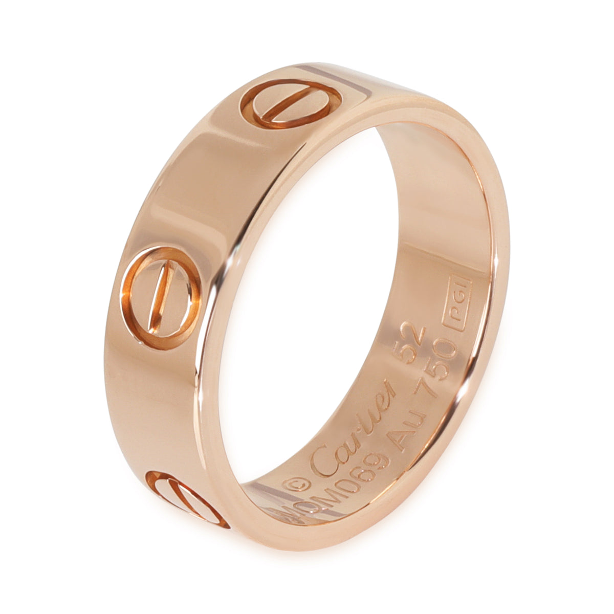 Cartier Rose Gold  Love Ring pv