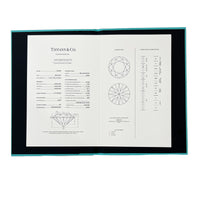 Tiffany & Co. 1.19 ct Round Brilliant Diamond Engagement Ring box