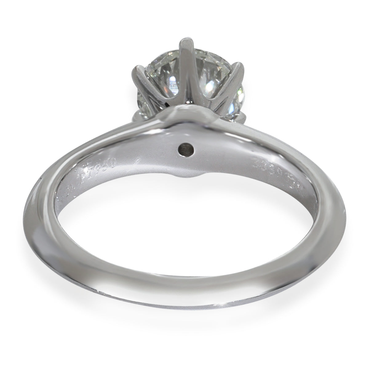 Tiffany & Co. 1.19 ct Round Brilliant Diamond Engagement Ring bv