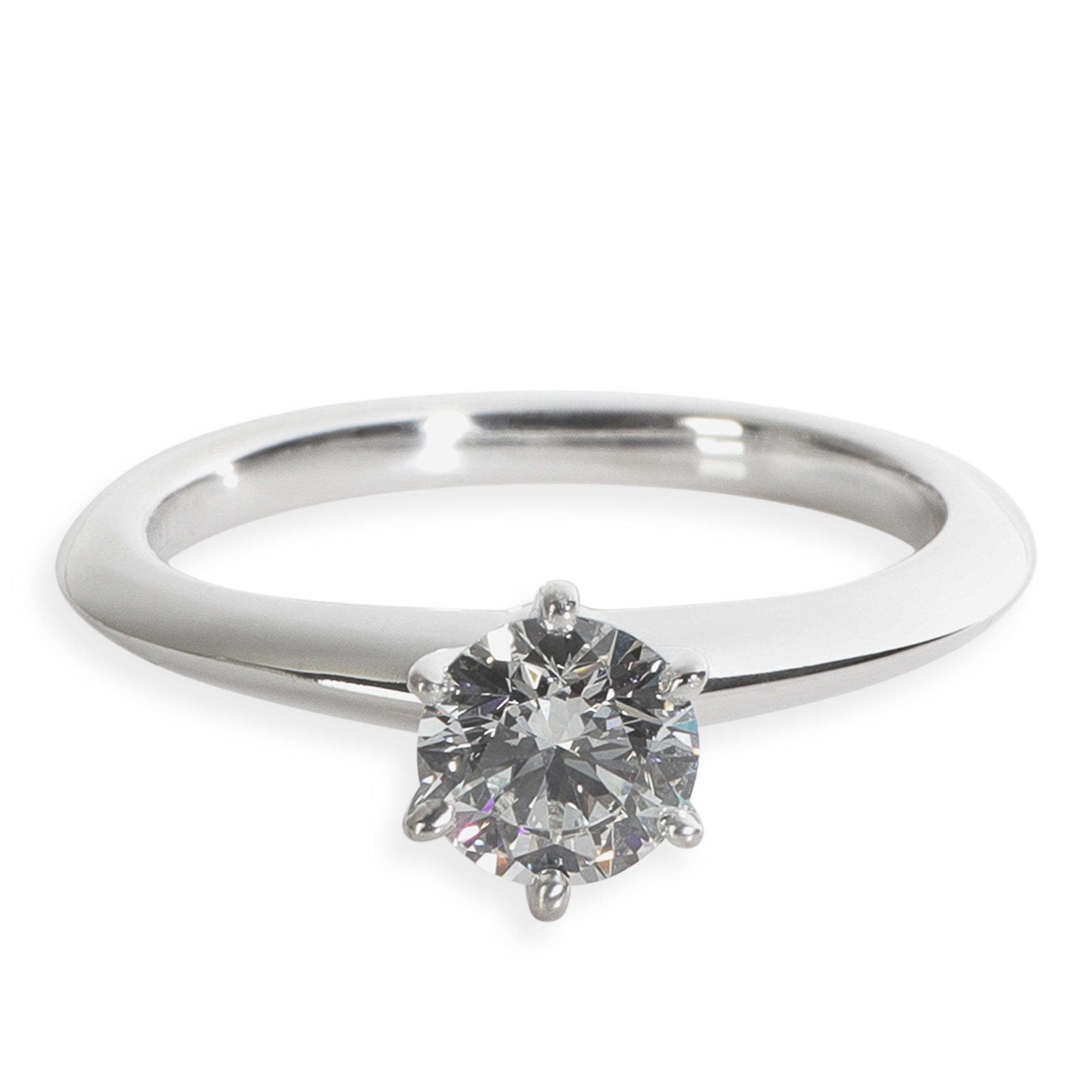 Tiffany & Co. 0.53 ct Round Brilliant Diamond Engagement Ring fv