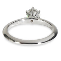 Tiffany & Co. 0.53 ct Round Brilliant Diamond Engagement Ring pv