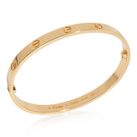 Cartier Yellow Gold  Love Bracelet bv