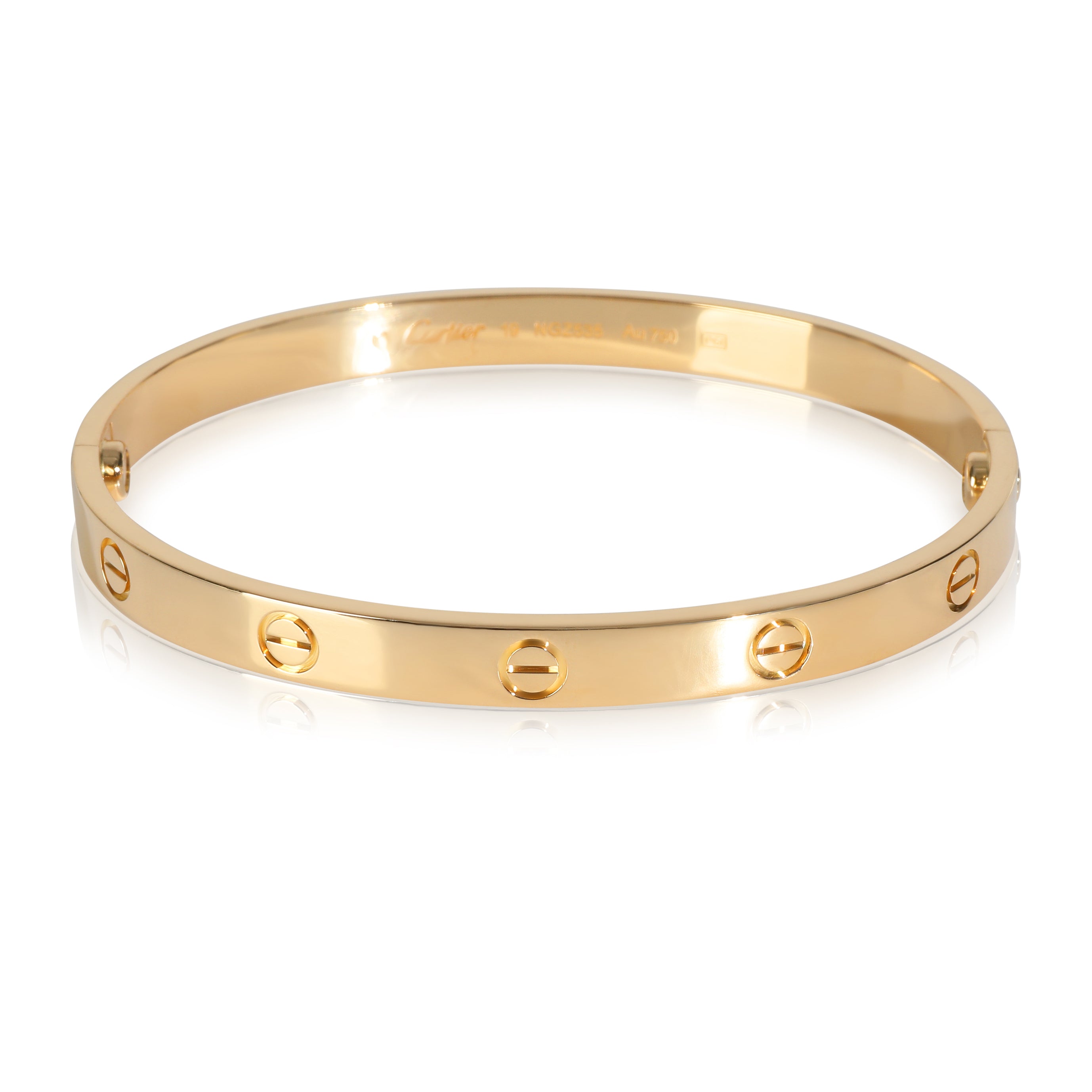 Yellow Gold  Love Bracelet