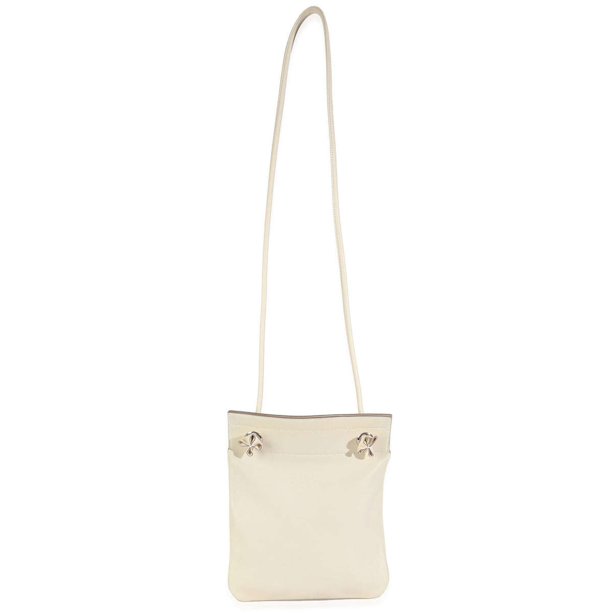 Hermès Craie Milo Lambskin Swift Mini Aline Handbag av