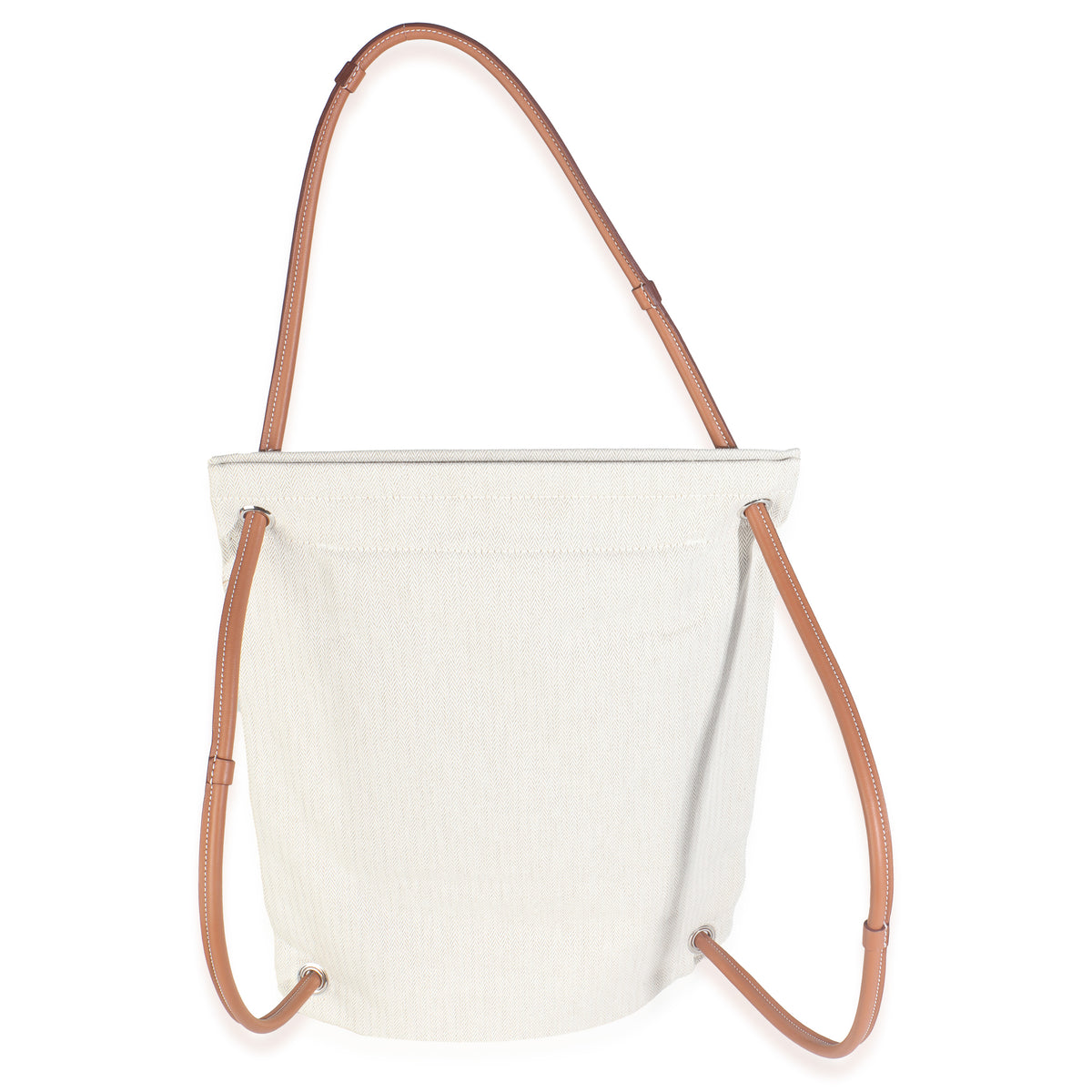 Hermès Gold Swift Craie Maline Grooming Bag Handbag bv