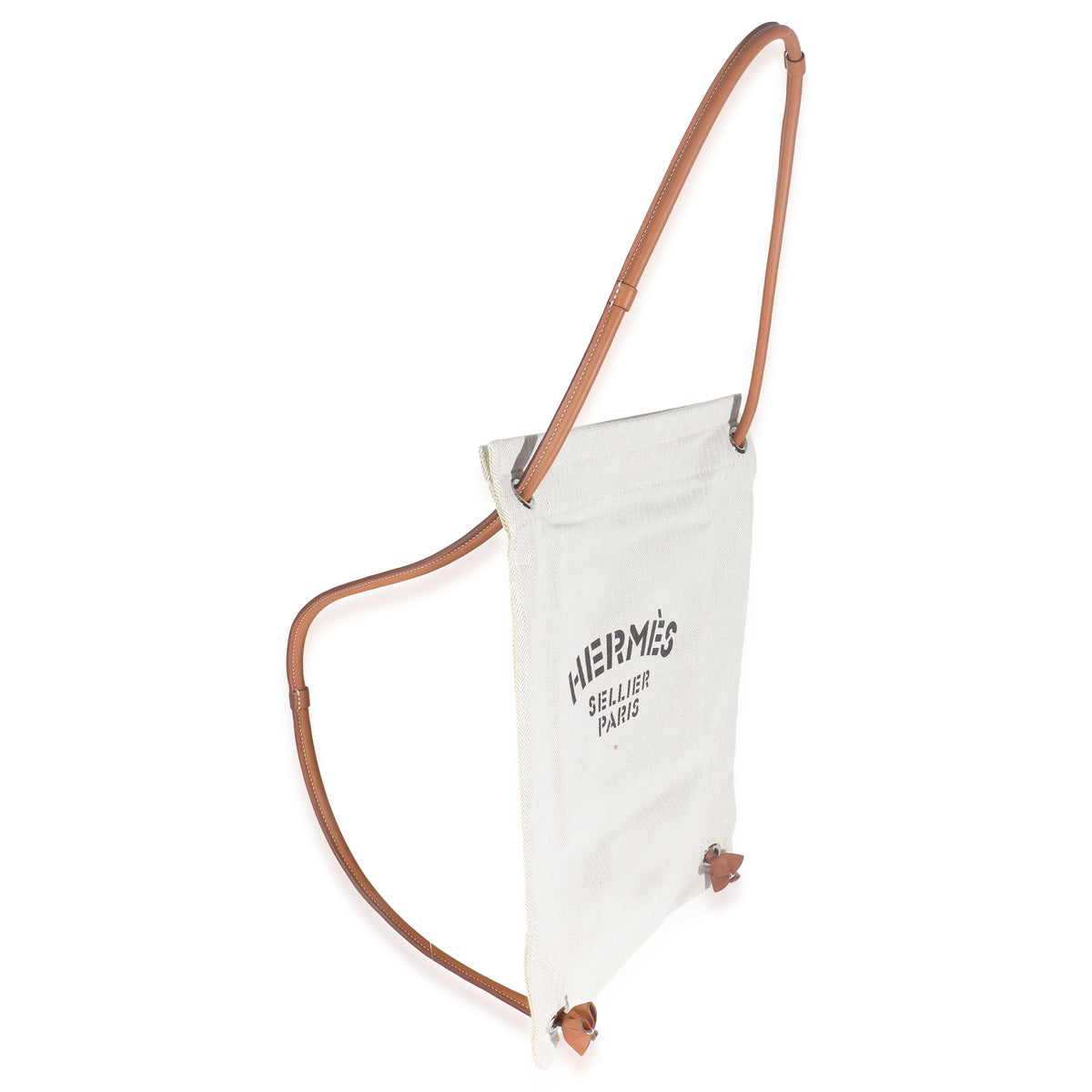 Hermès Gold Swift Craie Maline Grooming Bag Handbag pv