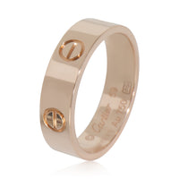 Cartier Rose Gold  Love Ring bv