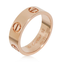 Cartier Rose Gold  Love Ring pv