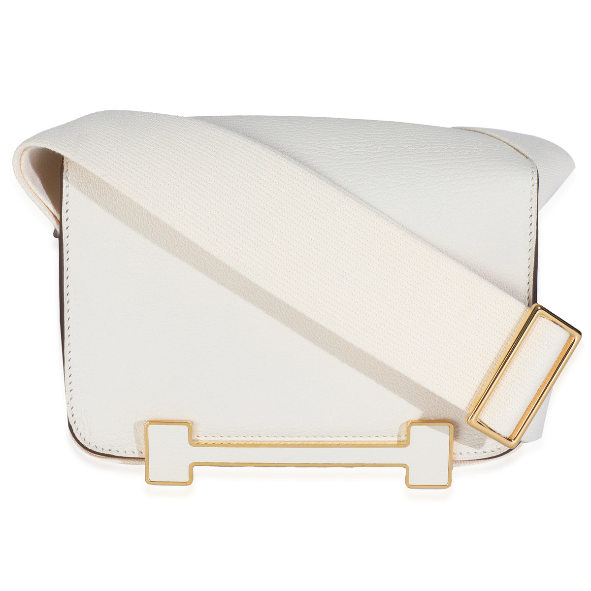 Hermès Nata Chevre Mysore Geta GHW Handbag bv