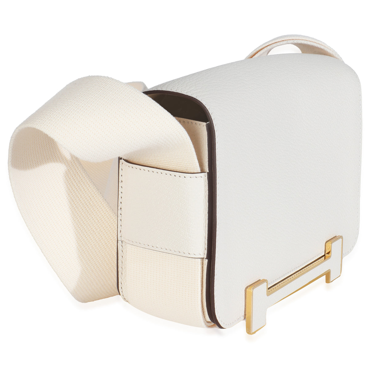 Hermès Nata Chevre Mysore Geta GHW Handbag pv