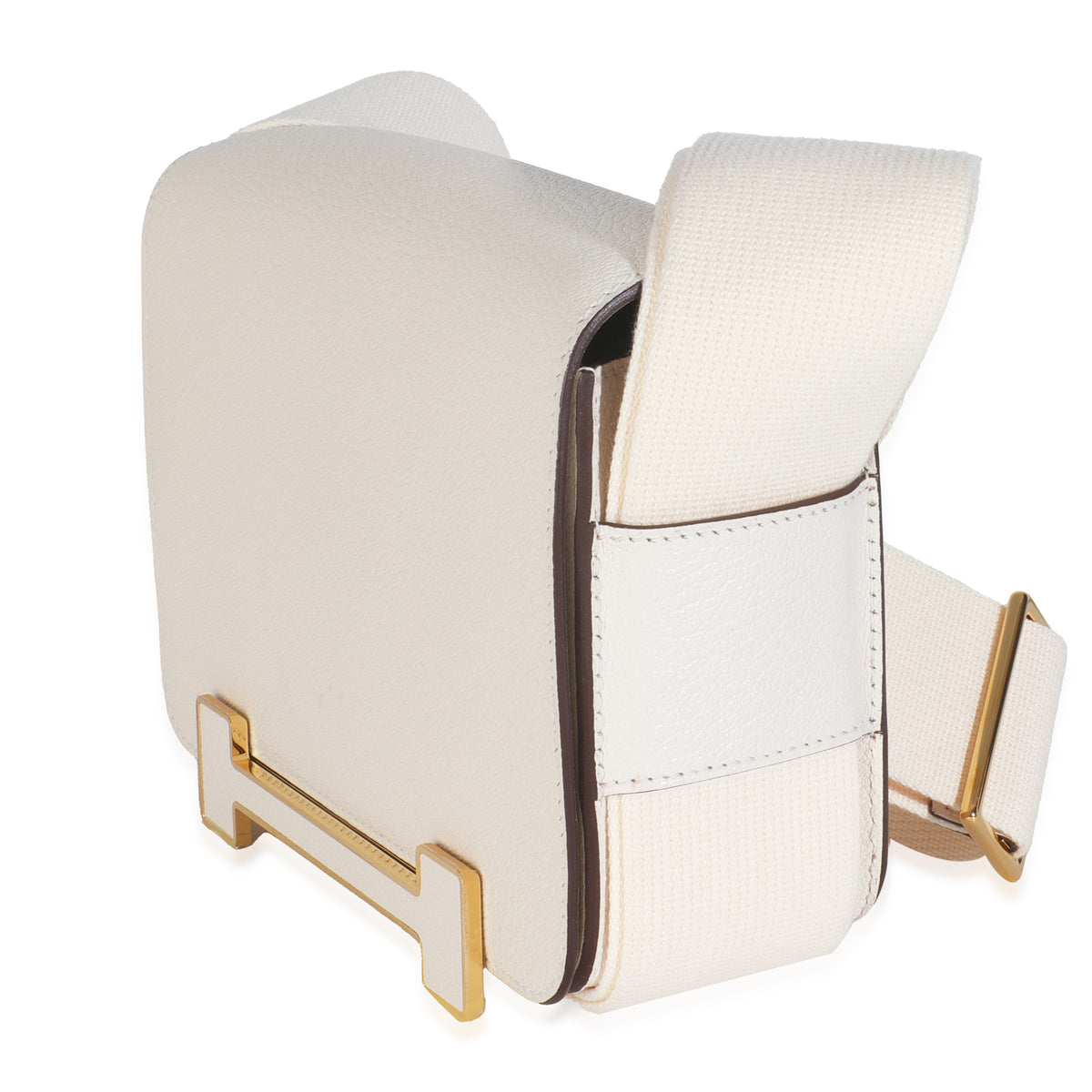 Hermès Nata Chevre Mysore Geta GHW Handbag sv