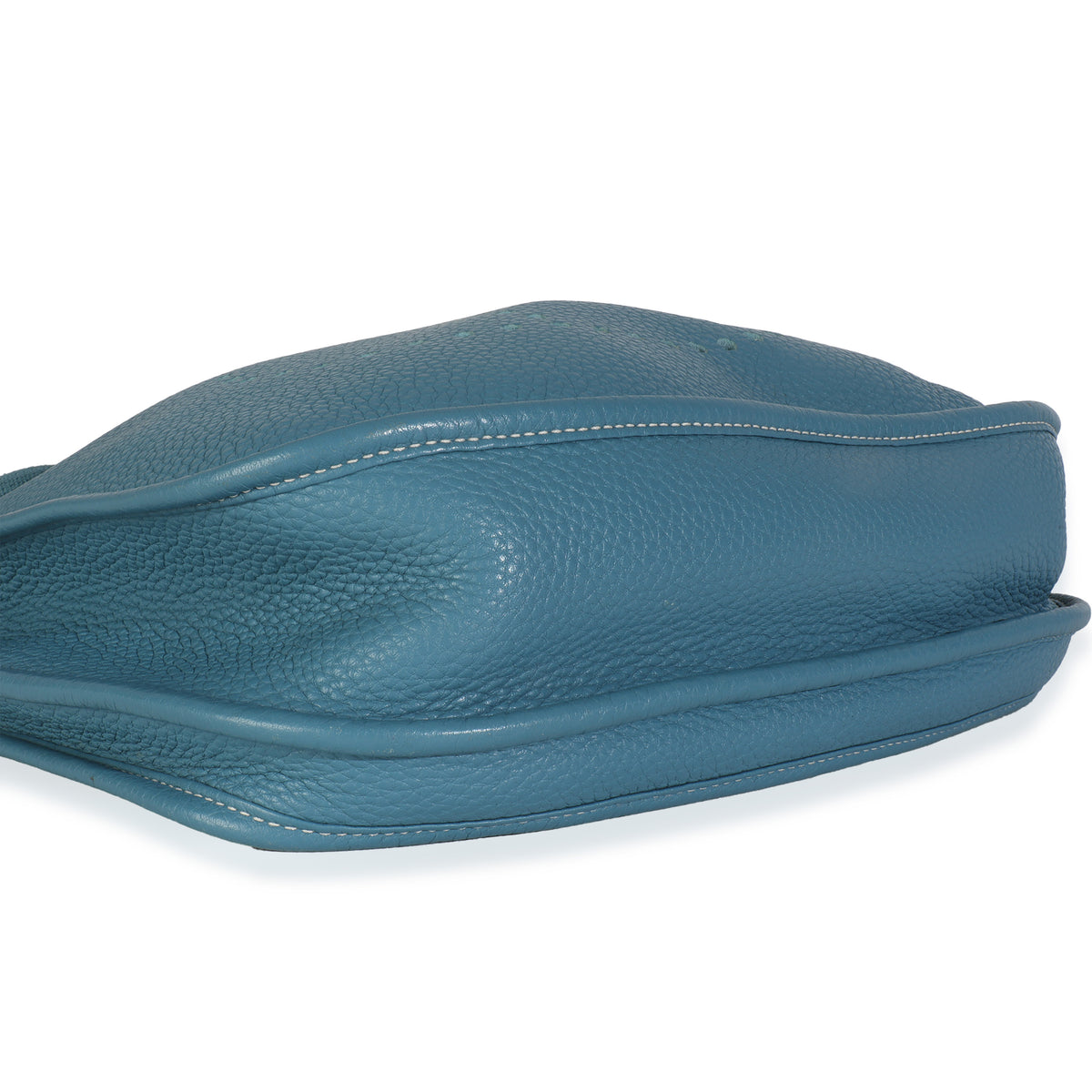 Hermès Bleu Jean Clemence Evelyne III PM PHW Handbag box