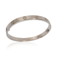 Cartier White Gold  Love Bracelet bv