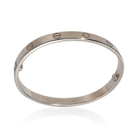 Cartier White Gold  Love Bracelet clasp