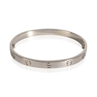 Cartier White Gold  Love Bracelet fv